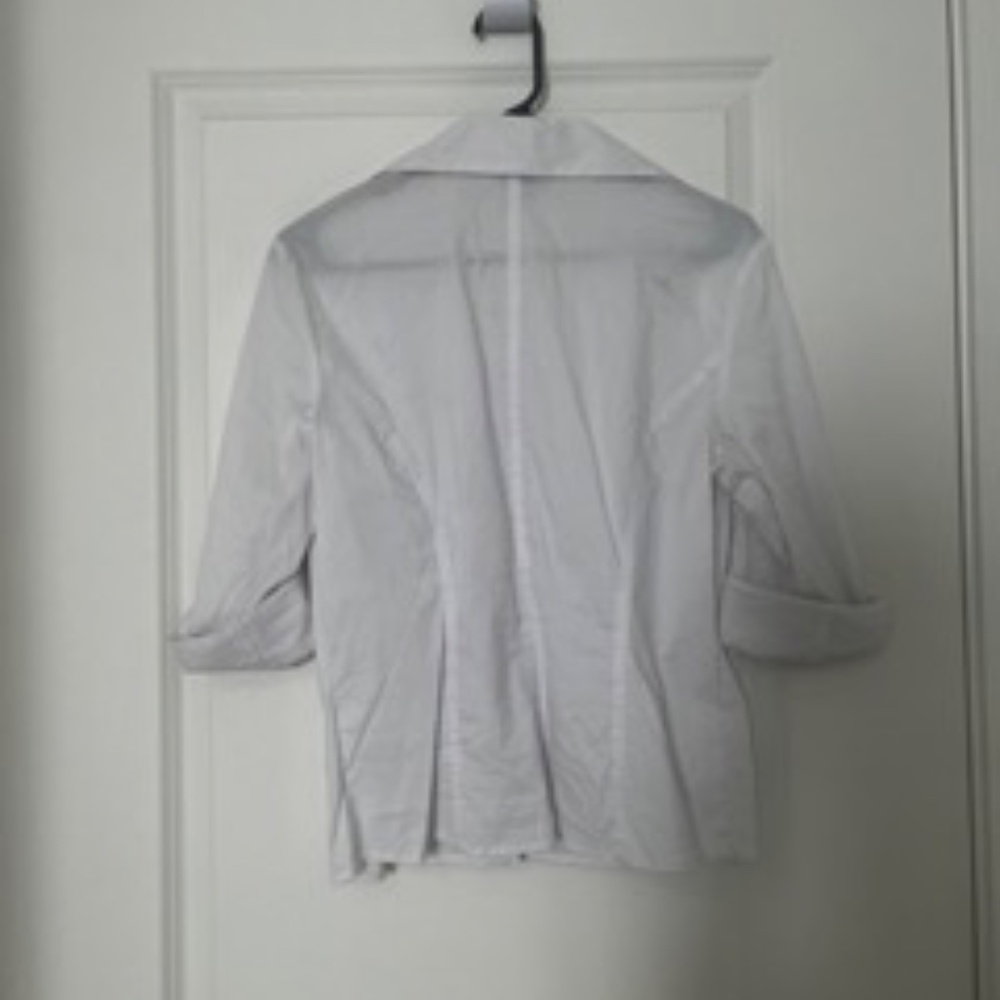 White Button Up - Picture 3 of 4
